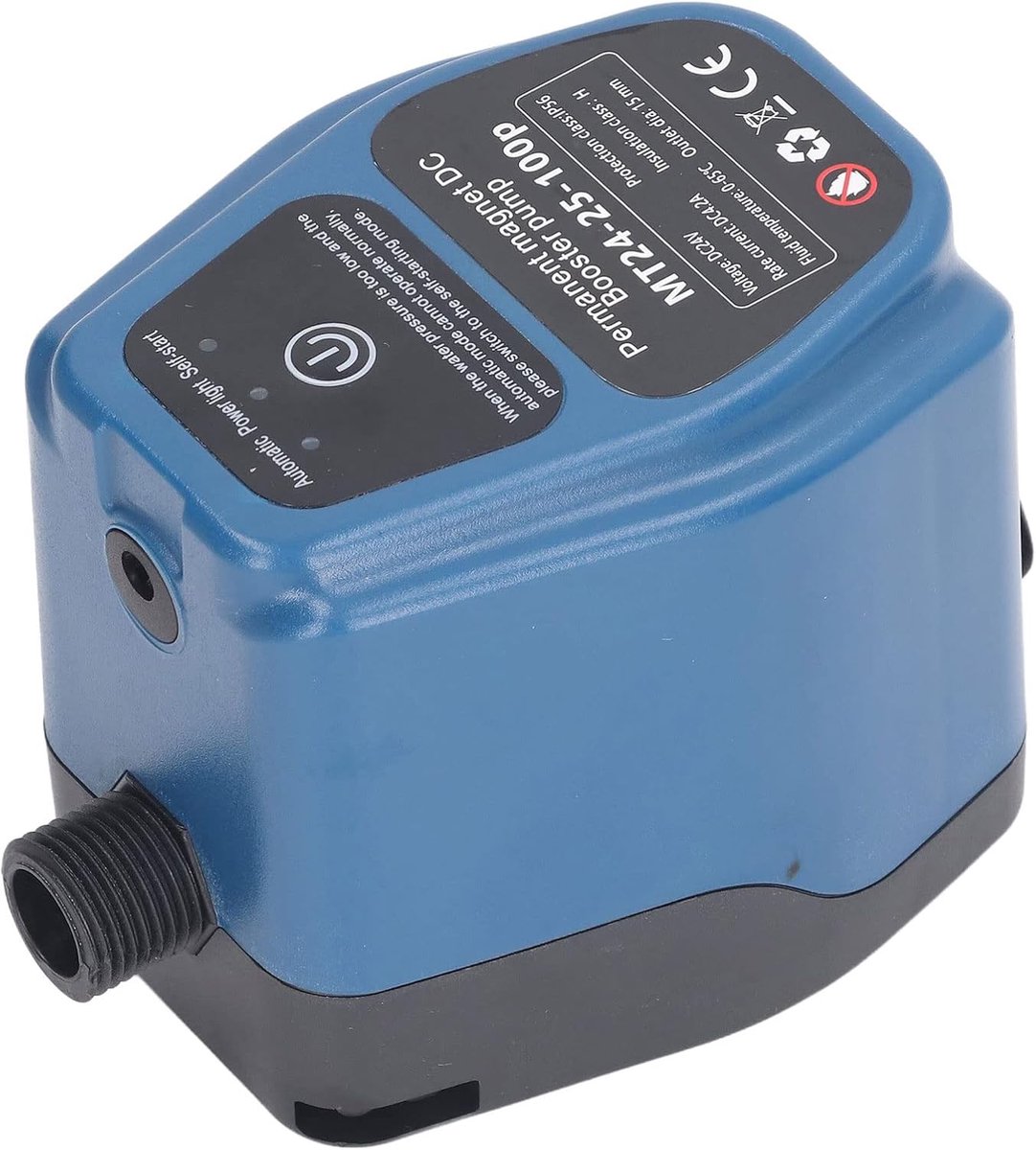 SnelShoppen - Waterdrukverhogingspomp, Slimme Detectie, Waterpomp 100 W, 100-240 V, 25 L Vermogen, Automatische Controle, Stille Pomp voor Thuisgebrui