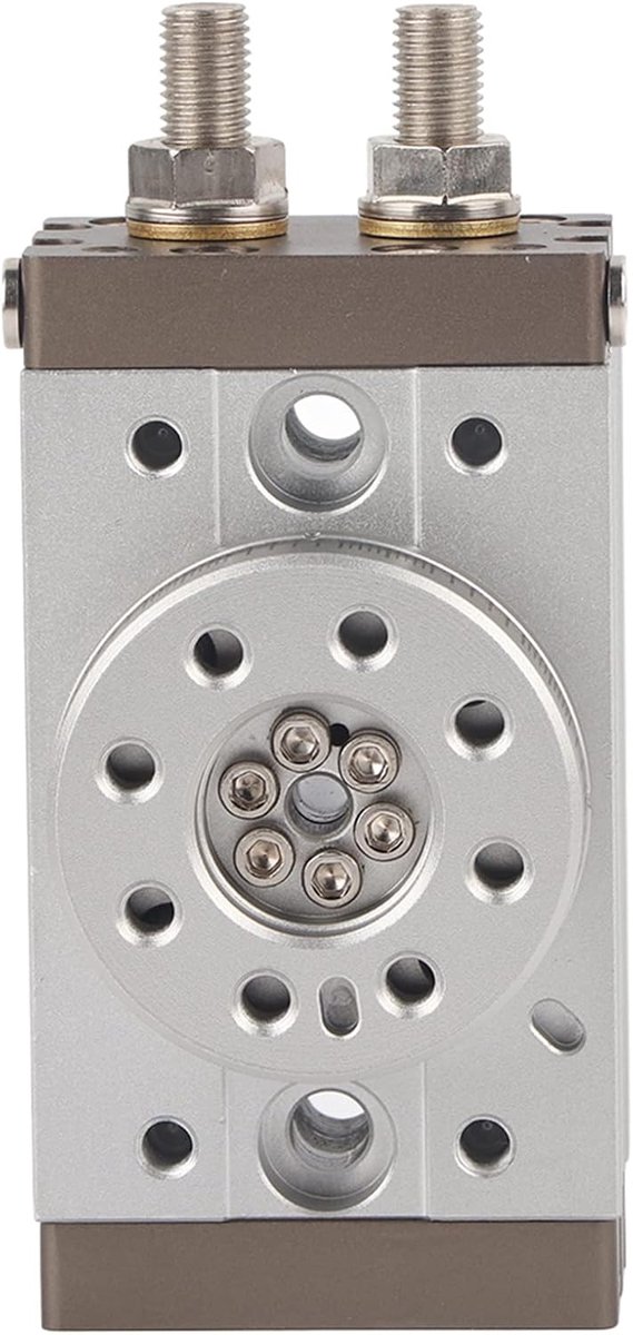 SnelShoppen - 180 Graden Rotatie Pneumatische Cilinder, SMC Type 15 Mm, Aluminium, Automatische Verzegeling, 0~60°C, Voor Industrie en Automatisering