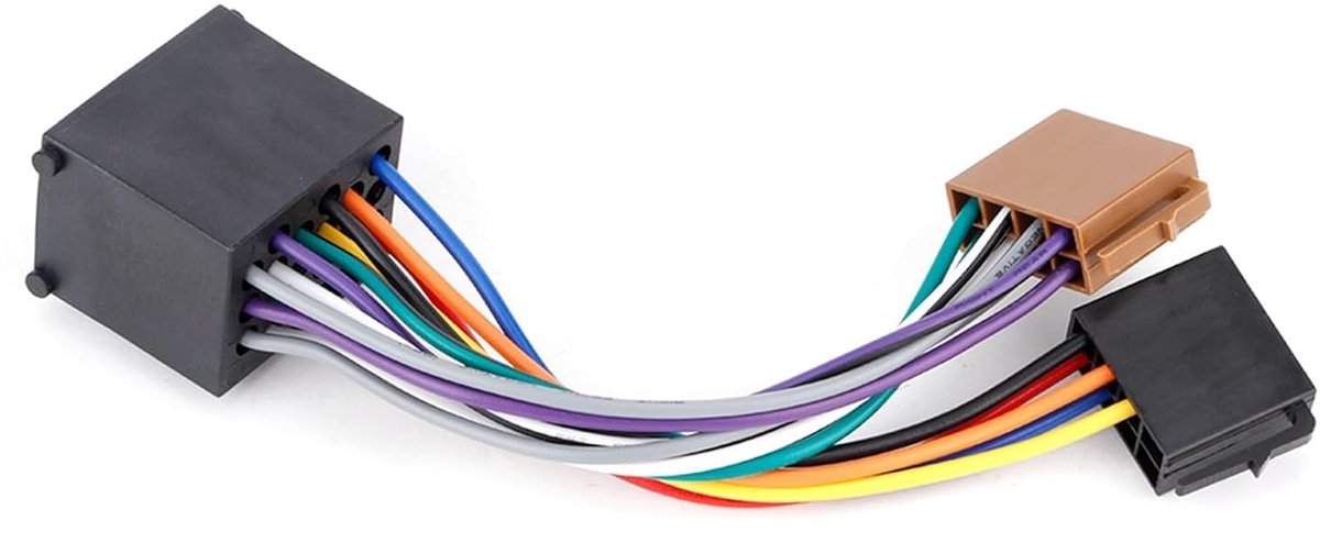 SnelShoppen - Radio Adapter Harness Auto Stereo Aansluitkabel ISO Plug Vervangingskabel Geschikt voor E36 E46 E39