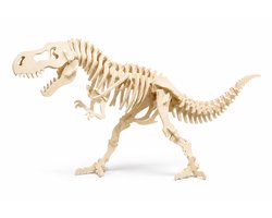 T-Rex 3D Puzzel Bouwpakket – Tyrannosaurus Rex Skelet – Dinosaurus Modelbouw – Hobbypakket – Decoratief 3D Model - Dinosaurus Hobbypakket