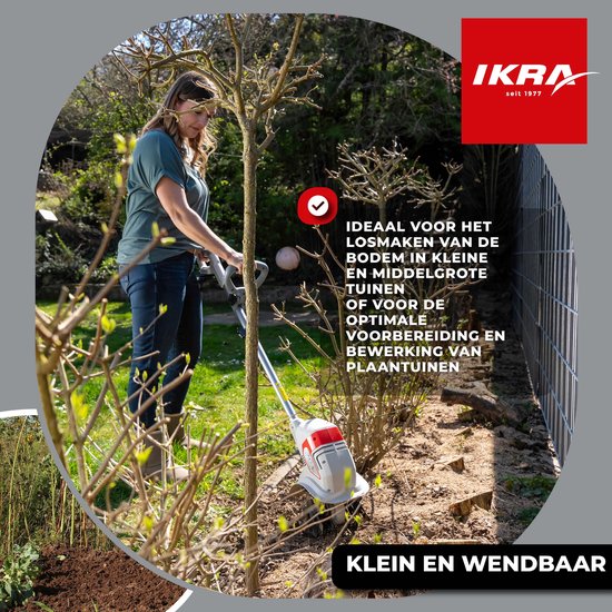 KRA accu-tuinfrees IAMH 20, werkbreedte 19 cm, inclusief 20 V accu en oplader — afbeelding 5