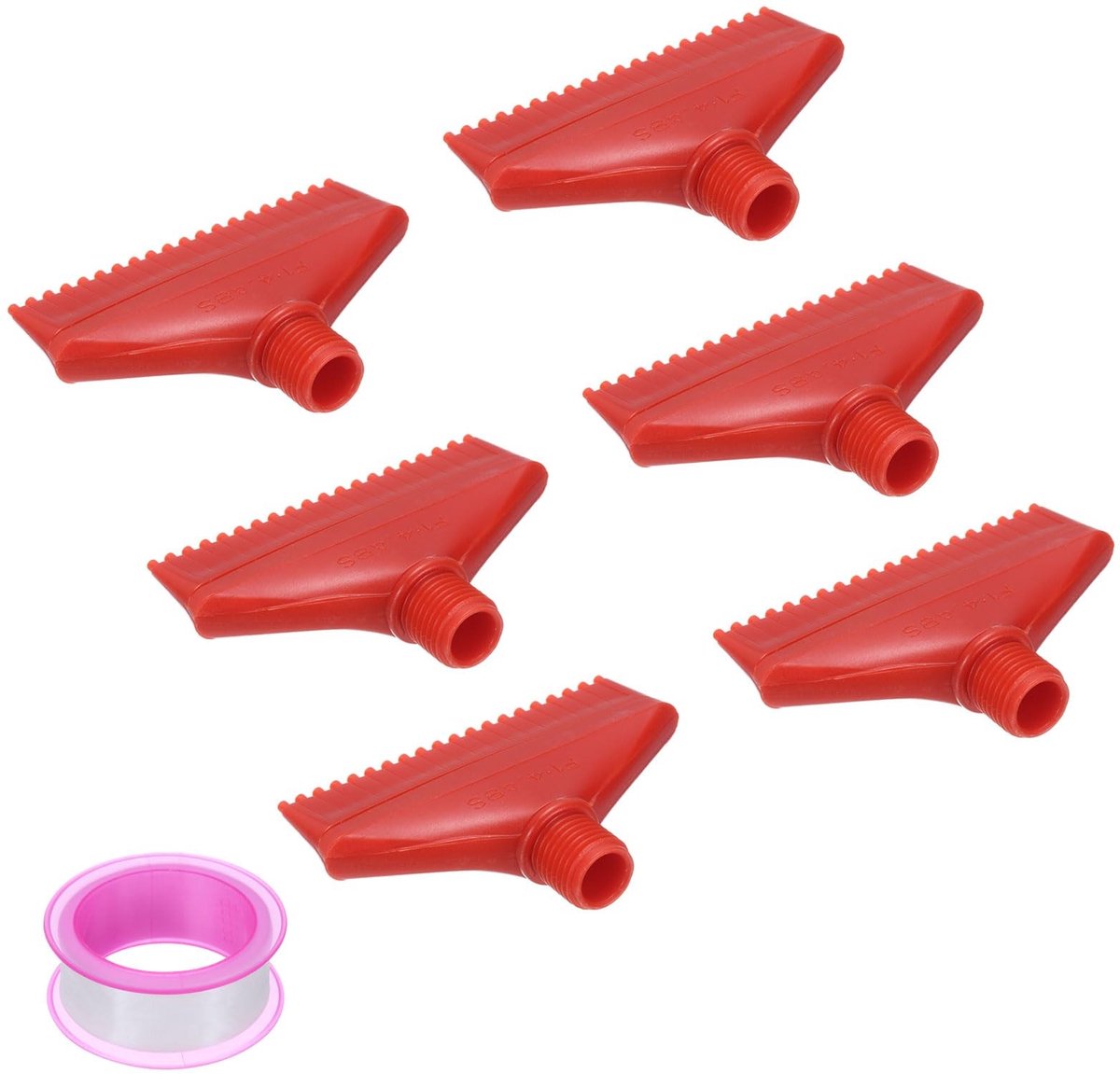 Solidchoice - Set van 6 Orifizio Luchtspuit Nozzles voor Compressed Air