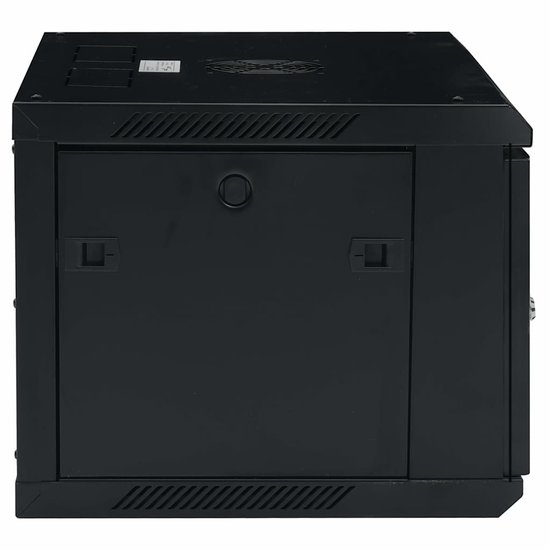 vidaXL Netwerkkast voor aan de muur 6U 19" IP20 600x450x375 mm van vidaXL — afbeelding 2
