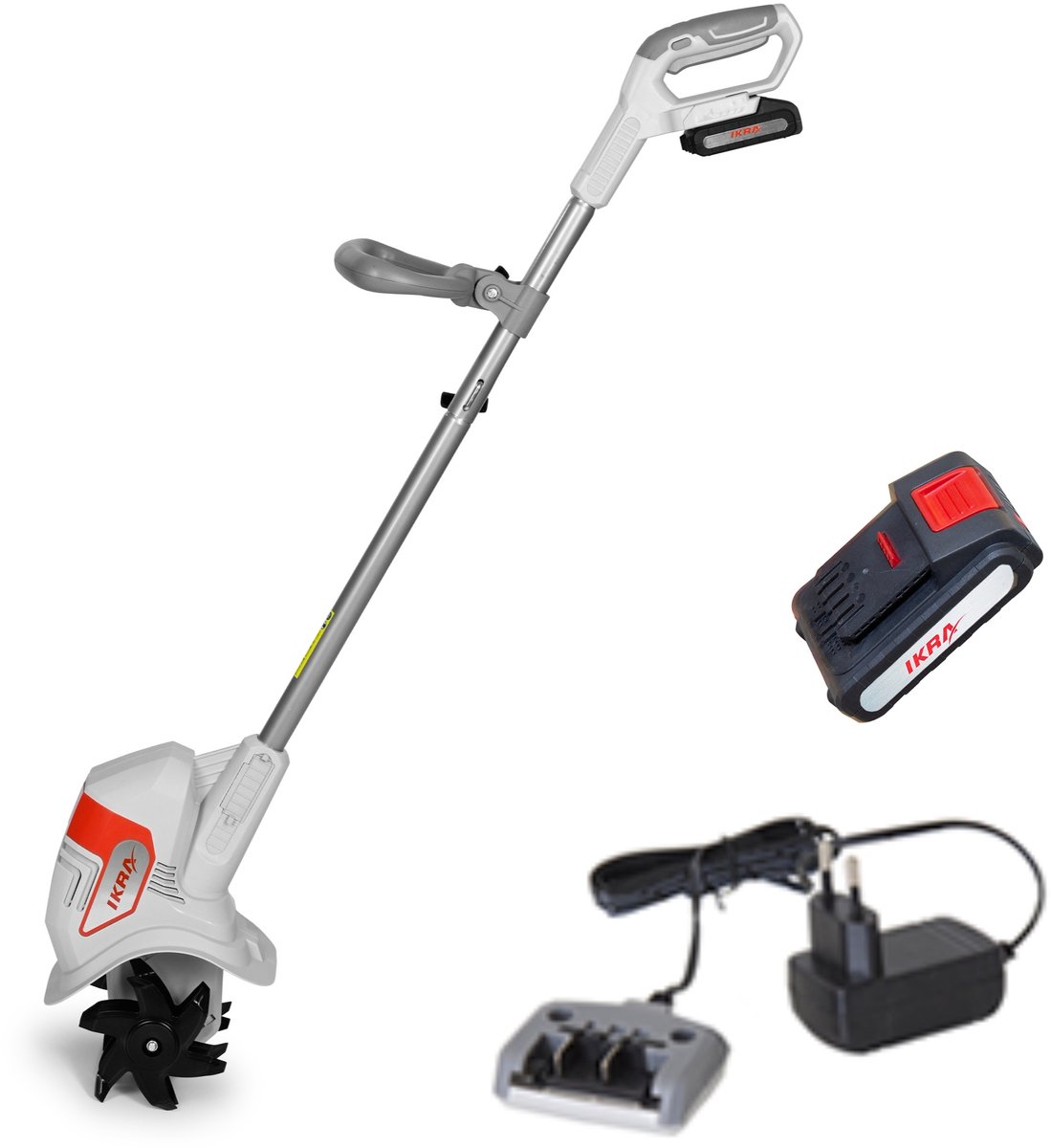 KRA accu-tuinfrees IAMH 20, werkbreedte 19 cm, inclusief 20 V accu en oplader