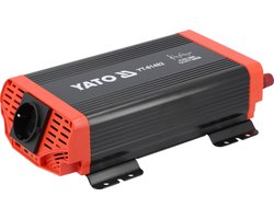 Zuivere Sinus Omvormer 12V naar 230V - 600W Continu (1200W Piekwacht) - Met USB-A & USB-C - Inverter voor Camper, Boot, Auto & Zonnepaneel - Geschikt voor LiFePO4, AGM & Gel