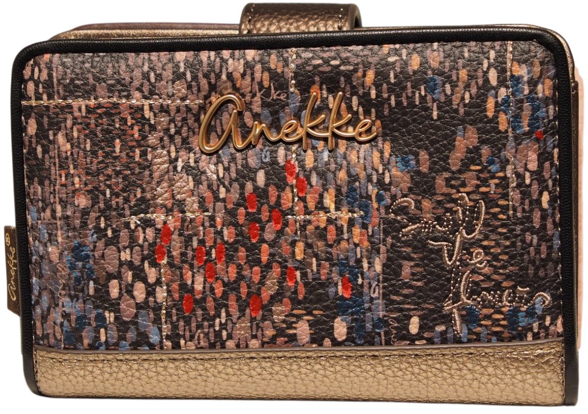 Anekke portemonnee Blossom RFID Wallet Multicolor veelkleurig