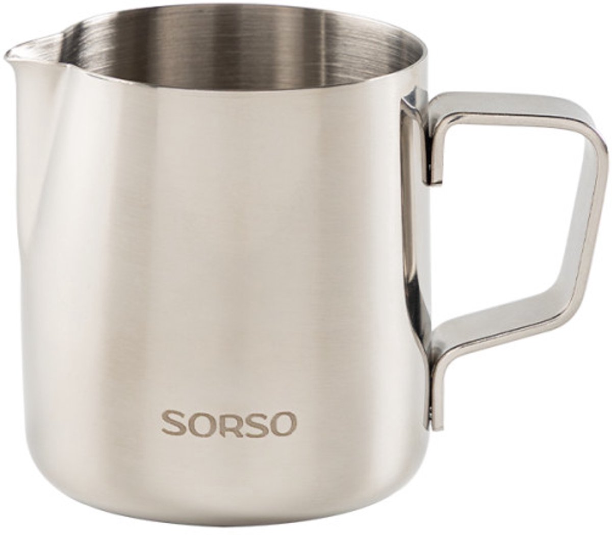 SORSO Barista melkkannetje, roestvrij staal, 150 ml – Zilver