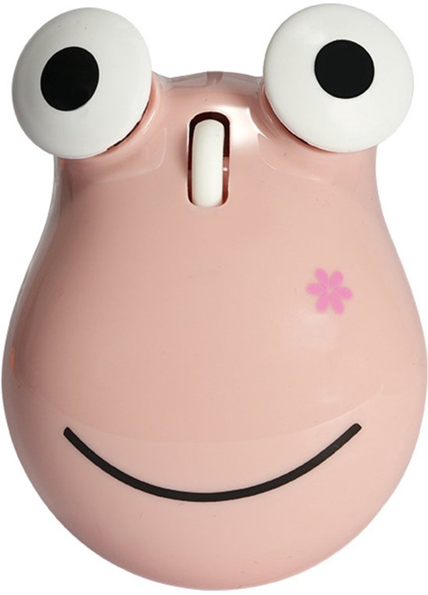 Draadloze 2.4G Bluetooth-muis (Pink Frog)