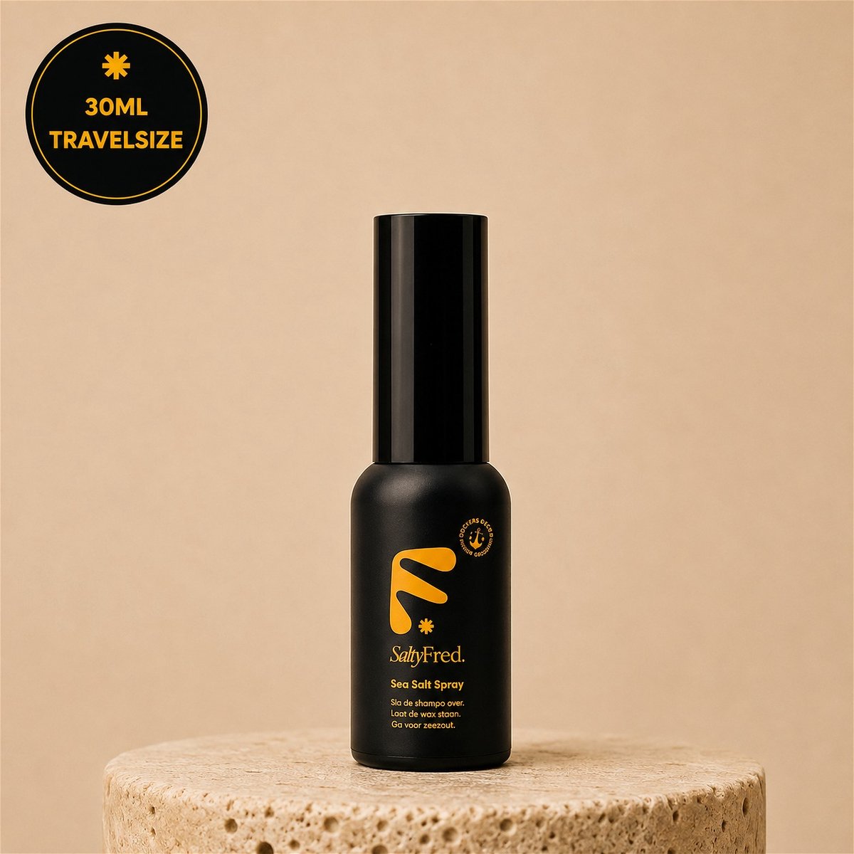 Salty Fred 30ML - Sea salt spray - travelformaat - 6% zeezout - meer volume - meer textuur - palmolievrij - futloos naar fabulous