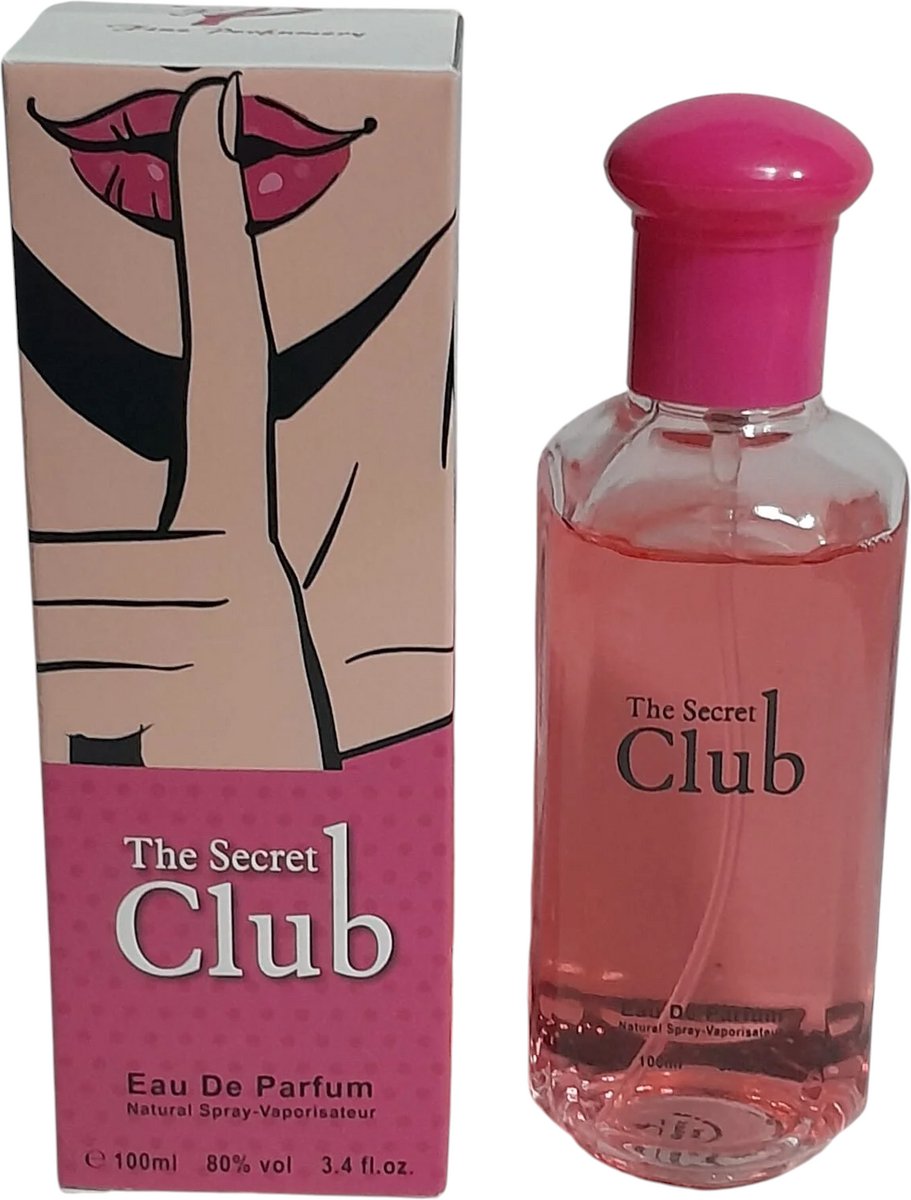 Fine Perfumery The Secret Club Eau de Parfum voor Dames 100 ml