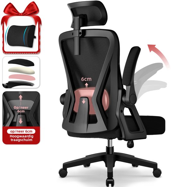 Hiaonyx bureaustoel - ergonomische bureaustoel voor