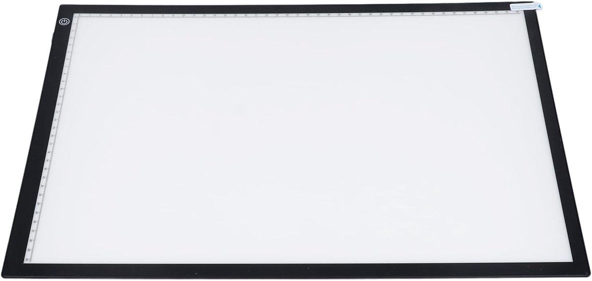 A3 LED Copy Board Light Tracing Box, 3 Colors Stepless Dimmable Artcraft LED Trace Light Pad for Tattoo Drawing - ShopVlot