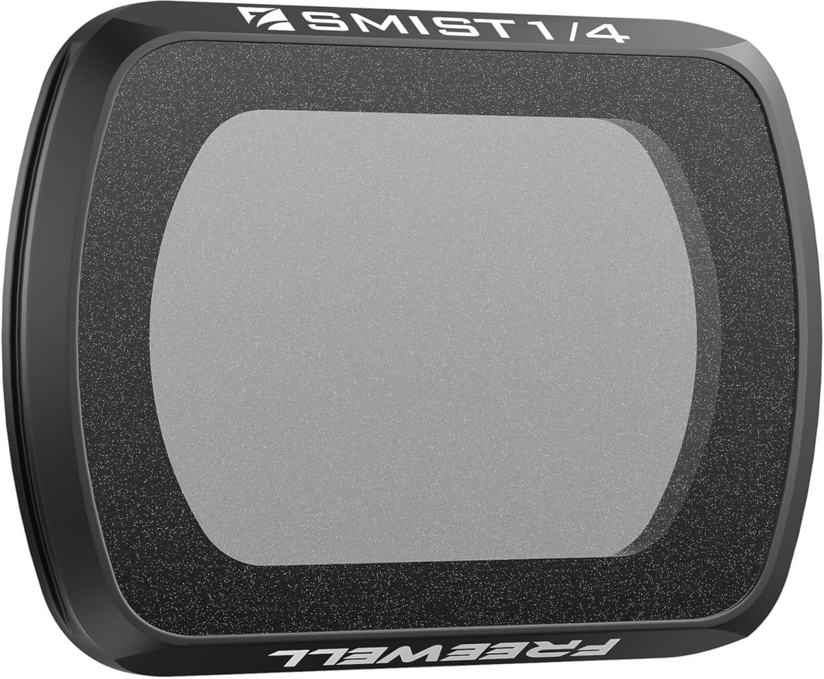 Freewell Snow Mist 1/4 Filter for Osmo Pocket 4/3/Xtra Muse - Improving video quality outdoors with soft lighting - ShopVlot