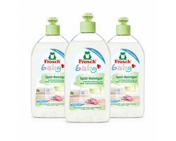 Frosch afwasmiddel voor Baby -3 x 500 ml - Veilig in gebruik voor Baby spullen - Hypoallergeen - Phneutraal