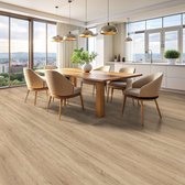 Zelfklevende vloerbedekking - Wyoming Wood - Antislip beschermlaag op rol - 60x200cm