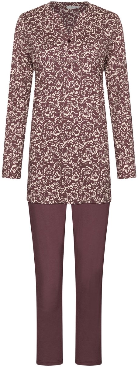 Pastunette Premium - Mystic - Pyjama - Katoen/Modal - Paars - Maat 48