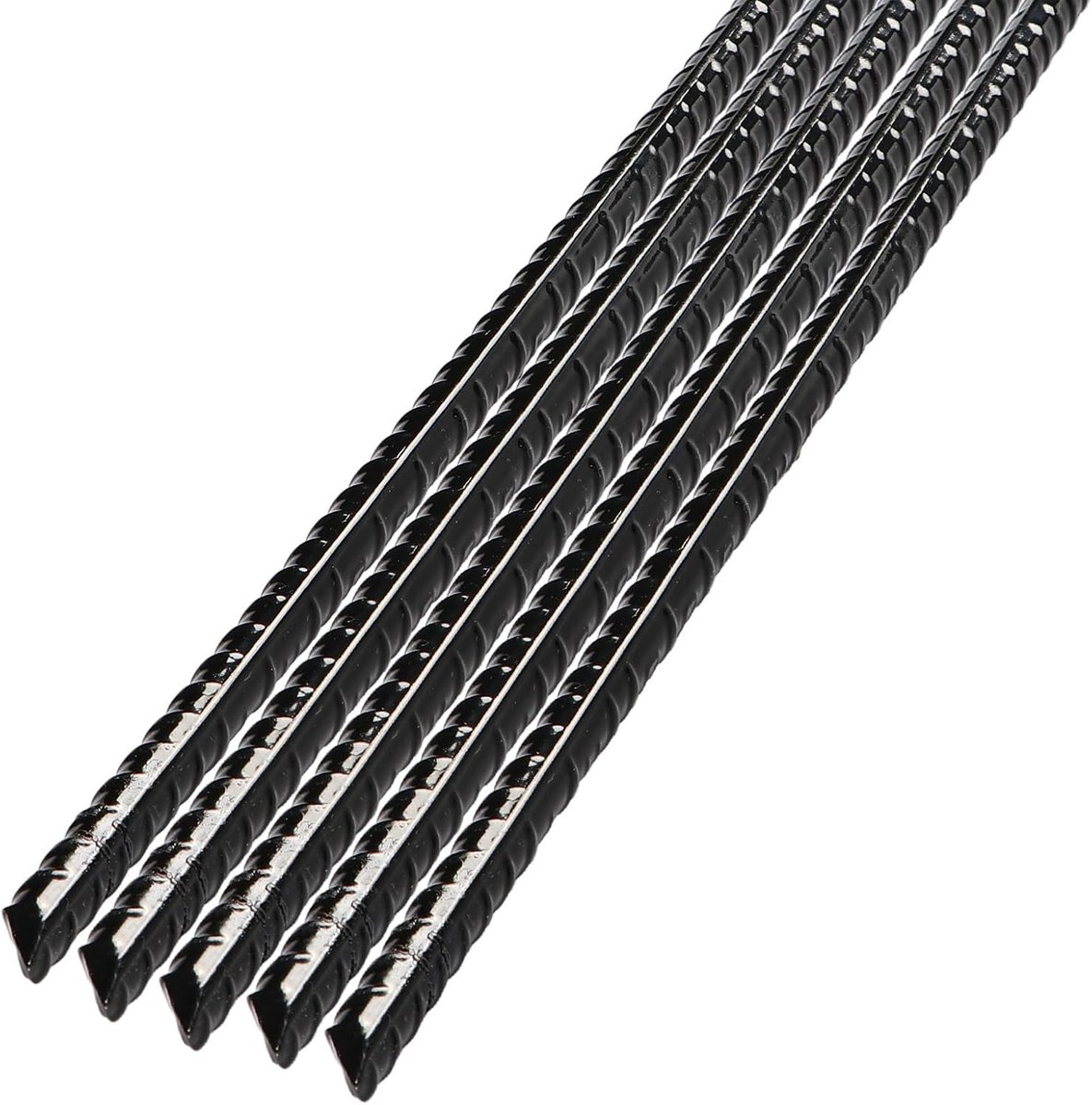 Grondanker - Zwart - 30 cm - Gesmeed Staal - Voor Tuin, Tent en Camping