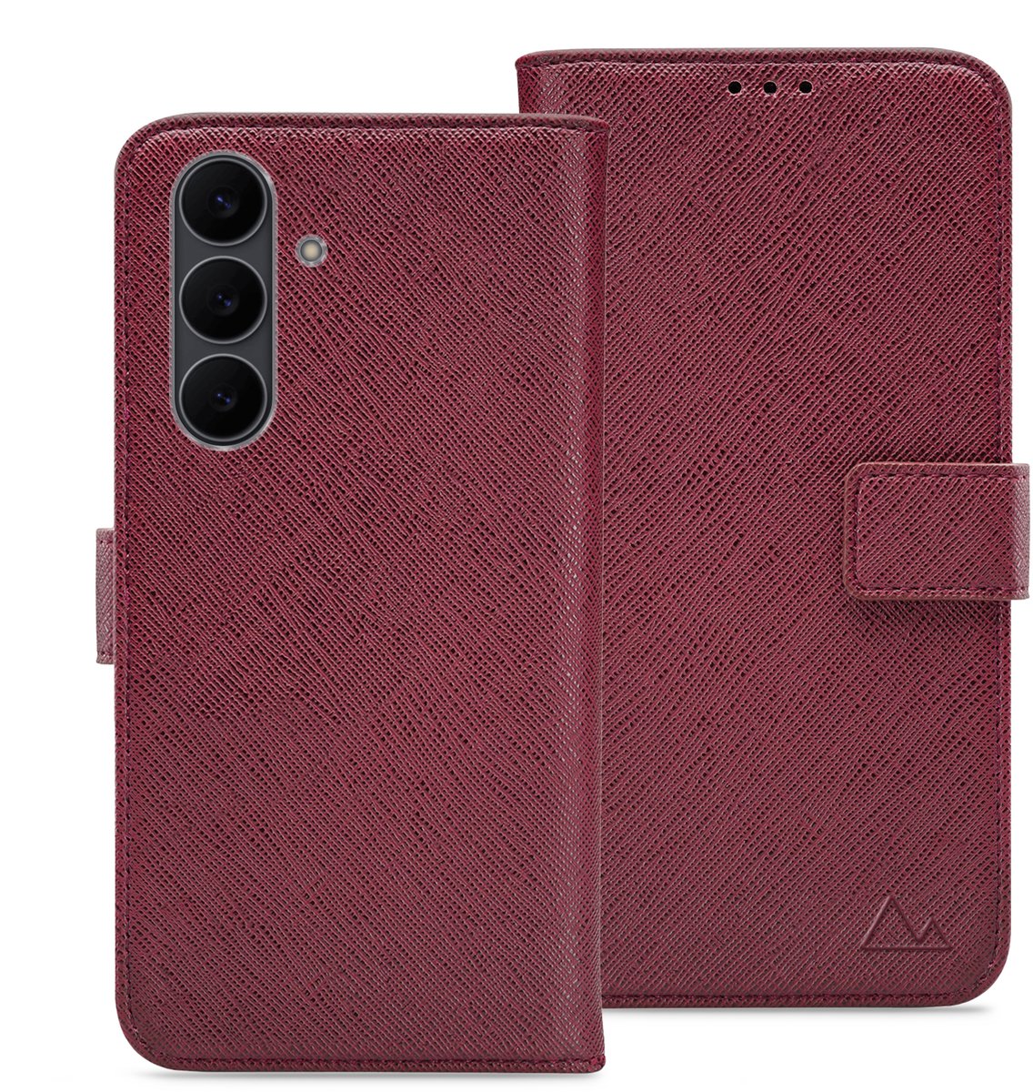 My Style Flex Wallet for - Geschikt voor Samsung Galaxy S25 FE - 5G/S26 FE 5G Bordeaux