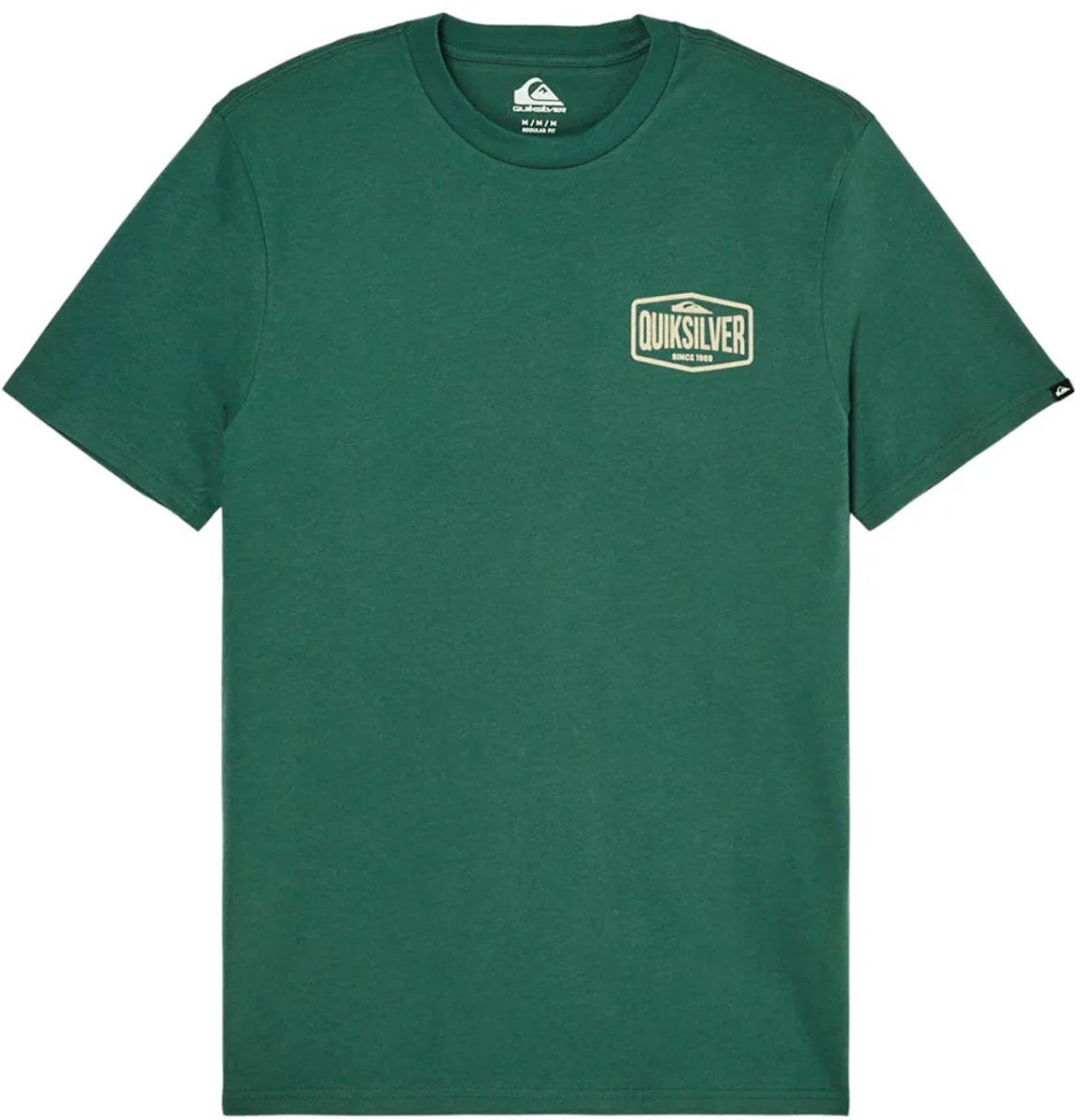 Quiksilver Surf Garage T-shirt Met Korte Mouwen M Man Forest