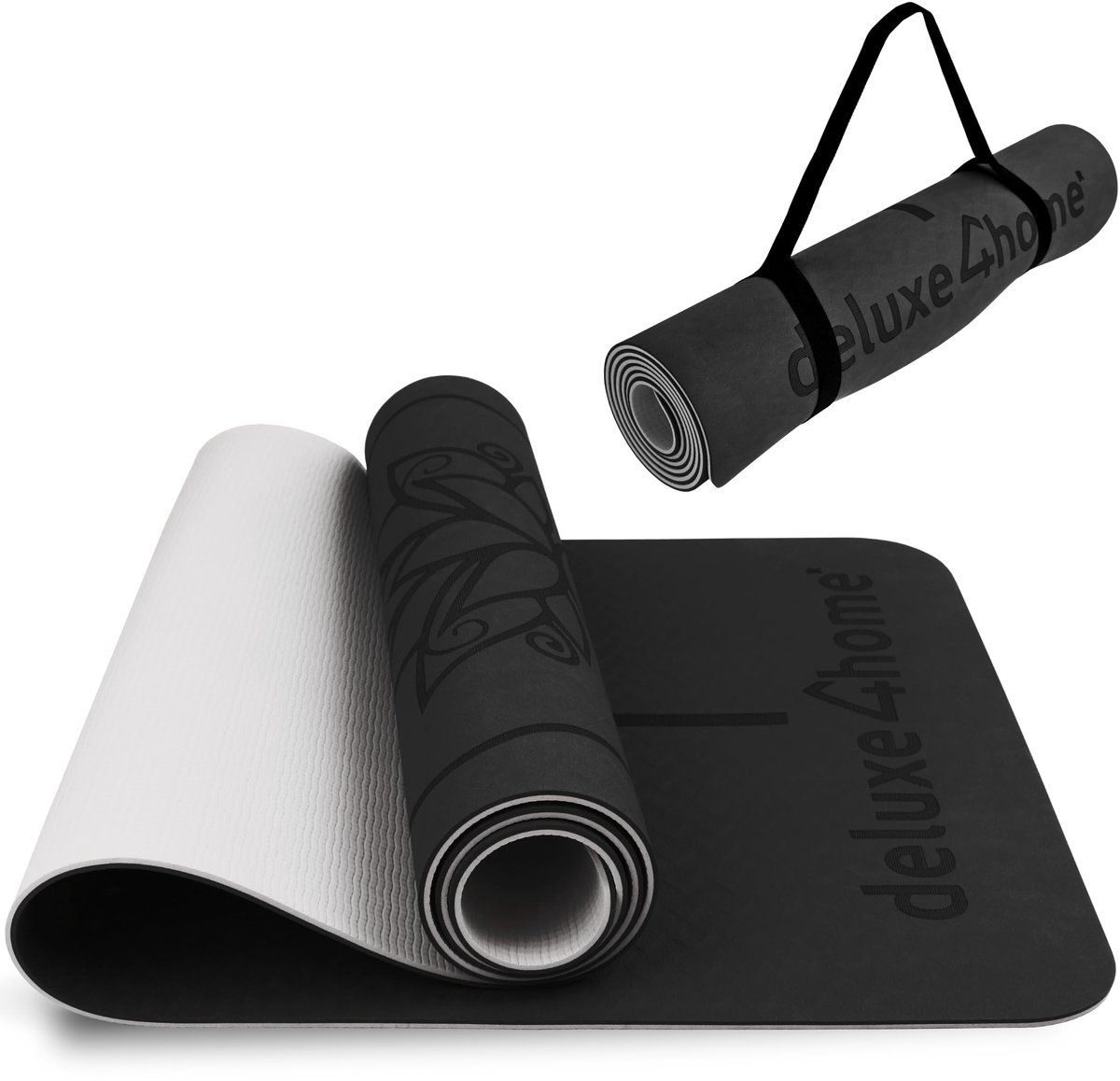 Solidchoice - Antislip Yogamat met Draagriem voor Fitness