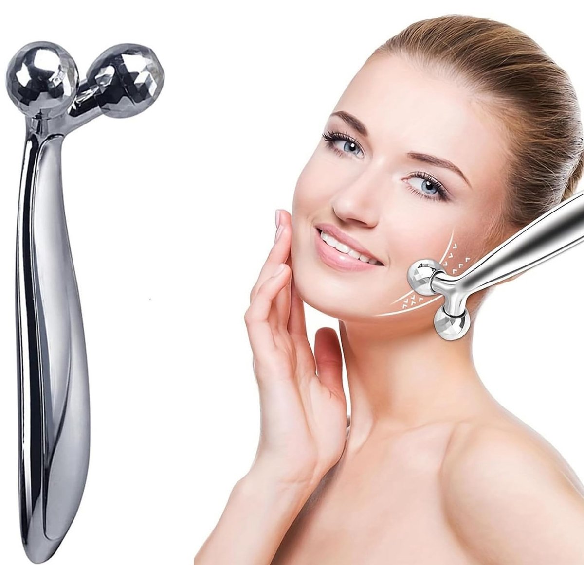 Solidchoice - 3D Gezichtsmassager met 360° Rotatie