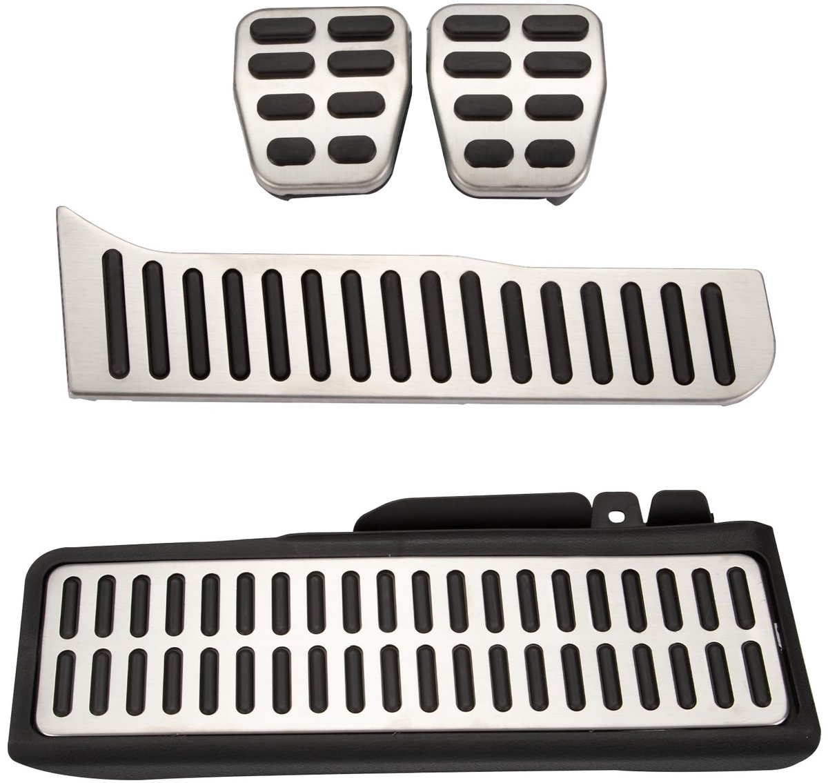 Solidchoice - Koppelingsrempedaalset voor VW Golf 5/6 en Octavia, Aluminium