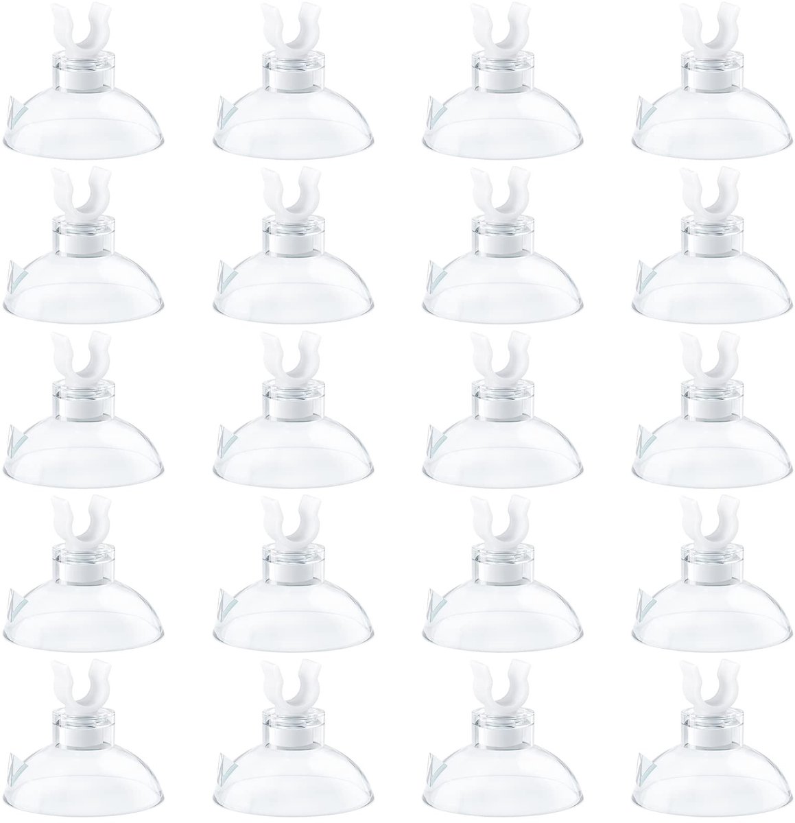 Solidchoice - Aquarium Zuignappen voor Ventilatieslangen, Verpakking van 20 Stuks