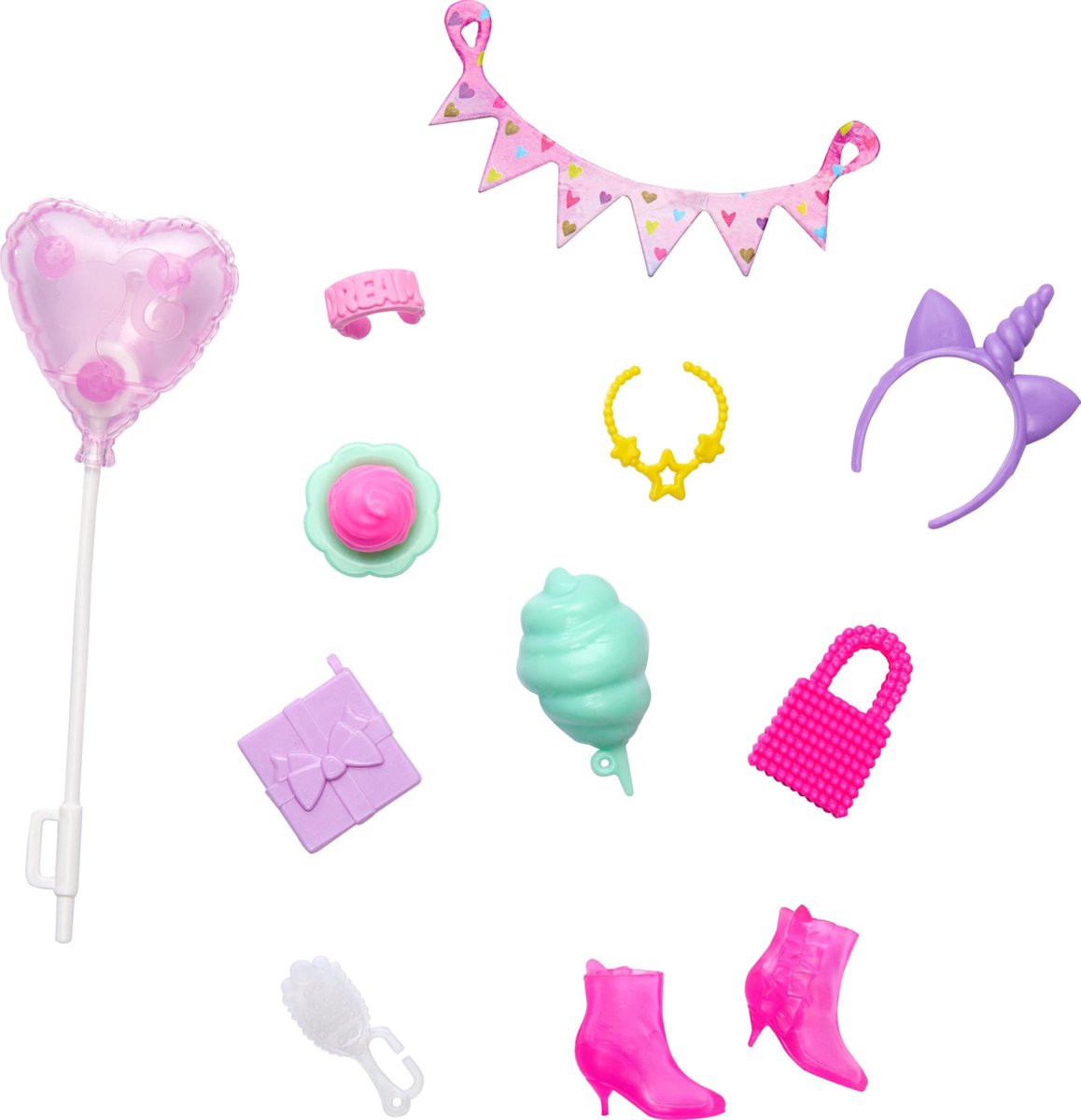 Solidchoice - Verjaardagsfeest Poppenaccessoires voor Meisjes