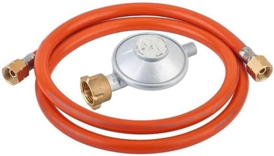 QUOVO® Wokbrander - Kookbrander - Wok Brander - Met Slang en Regelaar - Propaan/Gas - Voor Buiten – Camping Kooktoestel – Zwart - 55cm x 45cm x 17cm — afbeelding 3