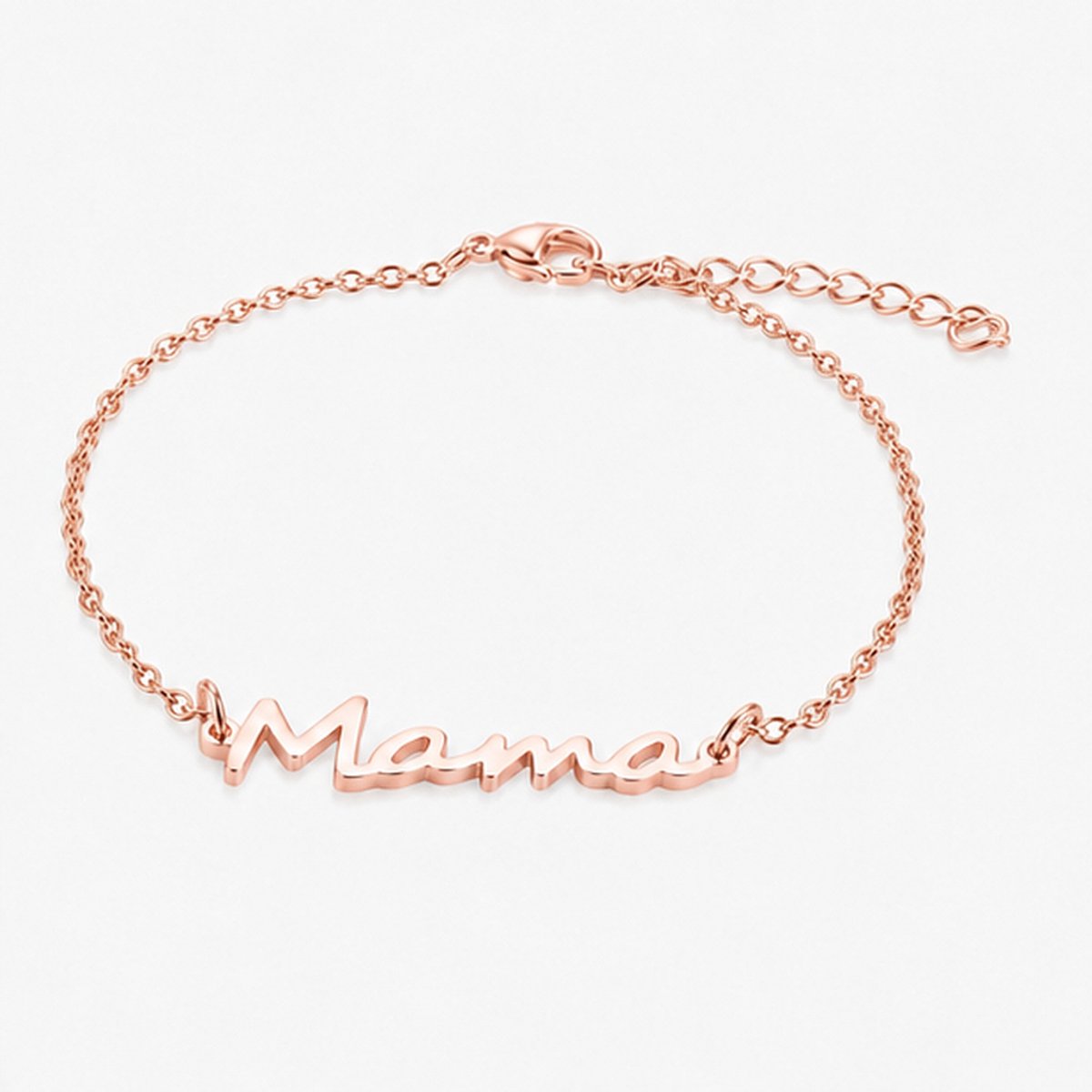 Cilla Jewels - Dames armband - Rosegoudkleurig edelstaal - Mama