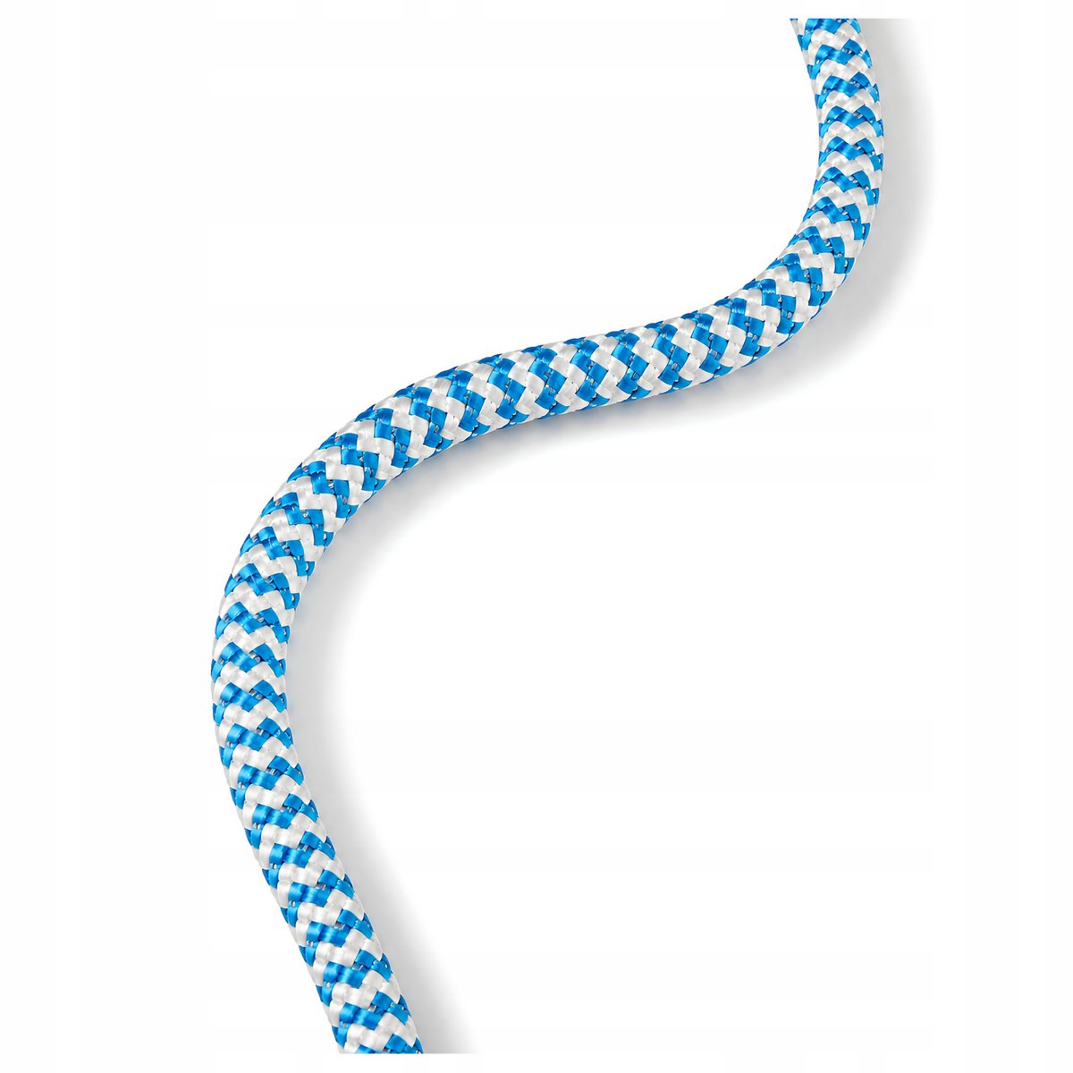 Capella Touwen Zeilkoord 4mm x 10m Blauw/Wit - Hoge Kwaliteit Polyester