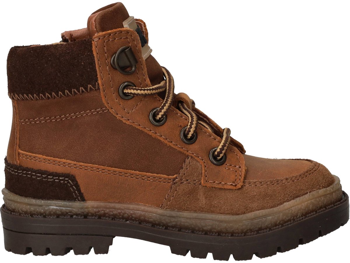 IK-KE Veterboots - Jongens - Cognac - Maat:26
