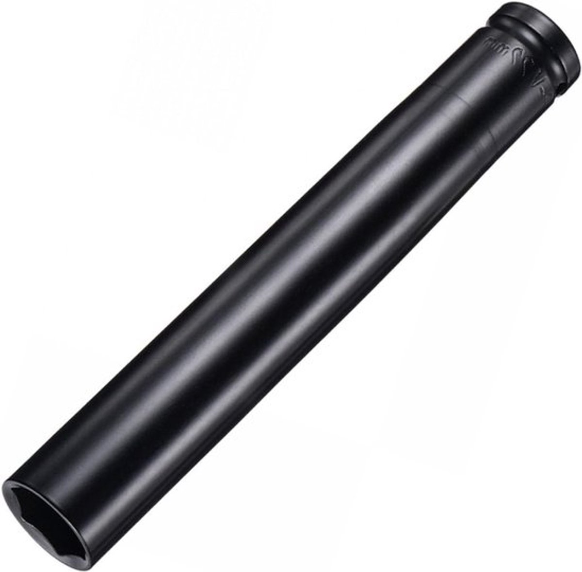 1/2 inch 22mm Diepe Impact Dopsleutel, 8 inch Lengte, Duurzaam CR-V-staal, 6-punts Metrische Maten voor Auto en Thuisreparatie