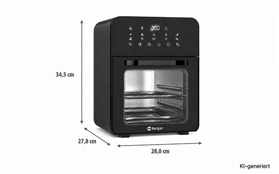 Berger CampGourmet Airfryer-oven van Berger — afbeelding 3