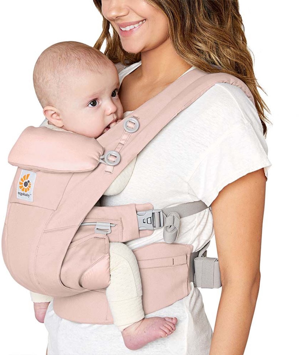 Ergobaby baby draagzak Omni Dream Pink Quartz - ergonomische draagzak vanaf geboorte – foto 4