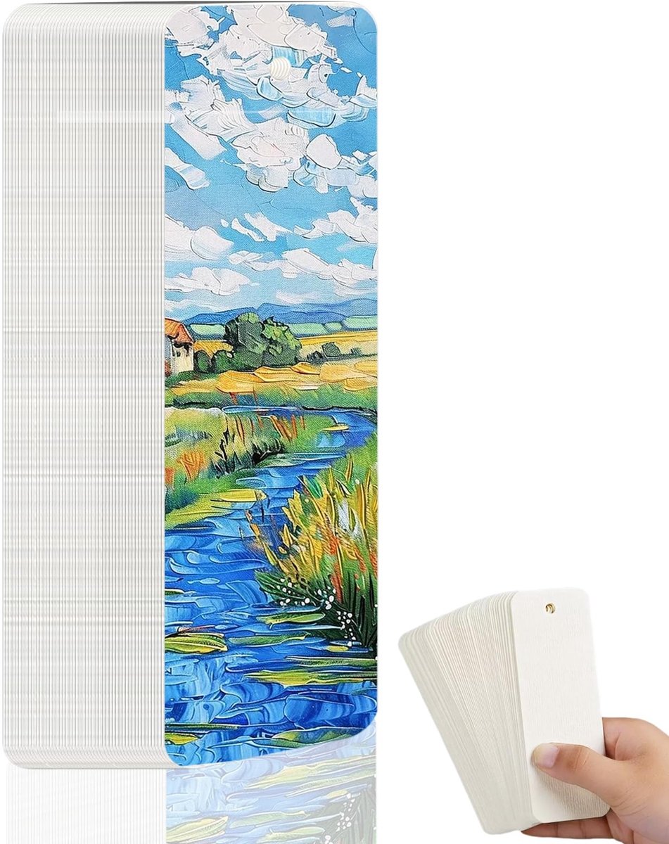 Solidchoice - Aquarelpapier Bladwijzers, Set van 50 Stuks, 300 g