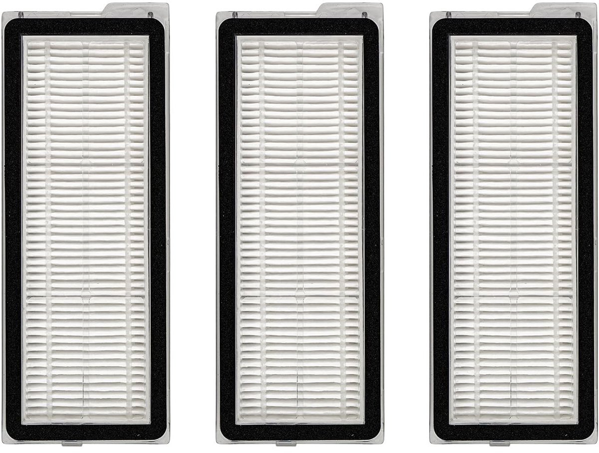 Solidchoice - 3 Stuks Vervangende HEPA Filters voor Robotstofzuiger