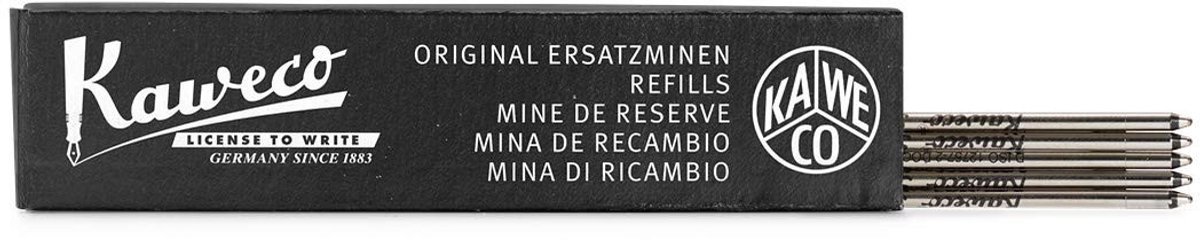 Solidchoice - D1 Balpenvullingen 1,2 mm, Zwart, 5 Stuks