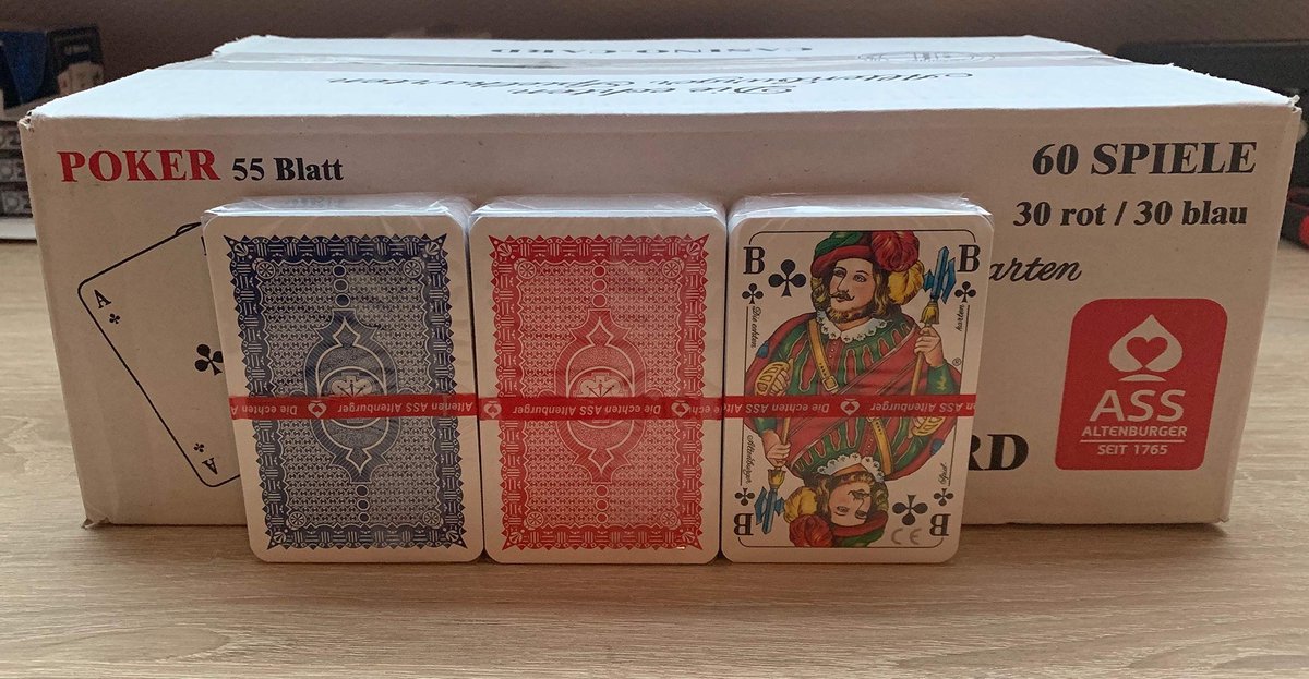 Solidchoice - Professionele Speelkaarten Set voor Diverse Spellen