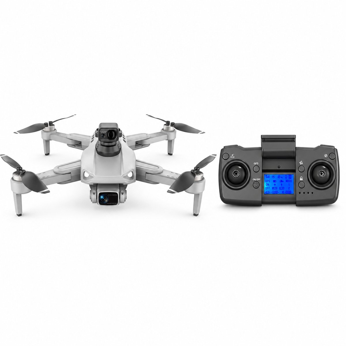 Bol.com LUXWALLET LIBRA² SE - 30KM/h - 214 Gram - Obstakel Ontwijking - WiFi GPS 4K Drone - Stabilisator - 1200 Meter 5G Afstand... aanbieding