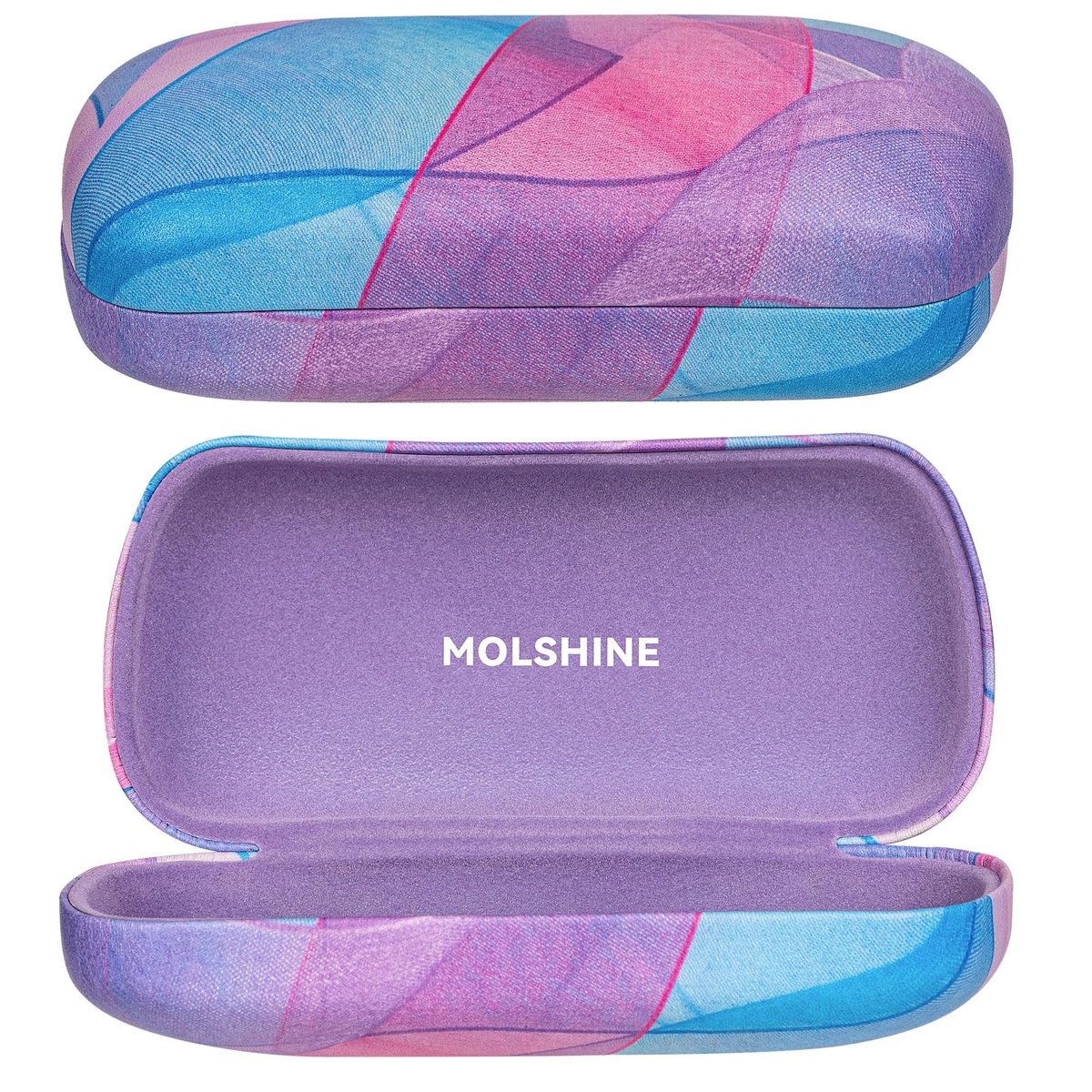 Solidchoice - Harde Zonnebrillenkoker met Schoonmaakdoekje en Verpakking
