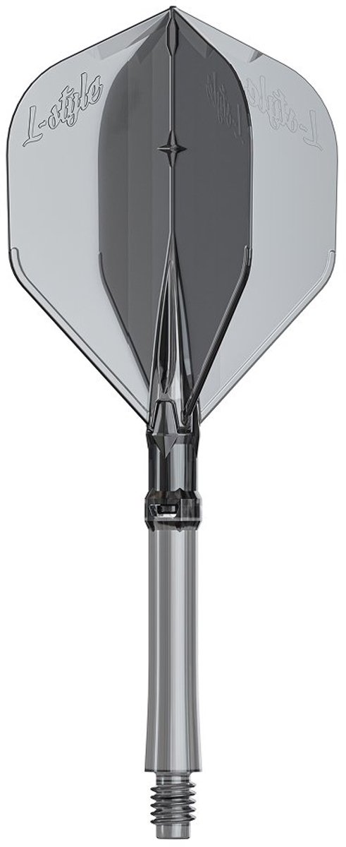 L-Style L-System L1 Clear Black - Dart Flights van L-Style — afbeelding 2