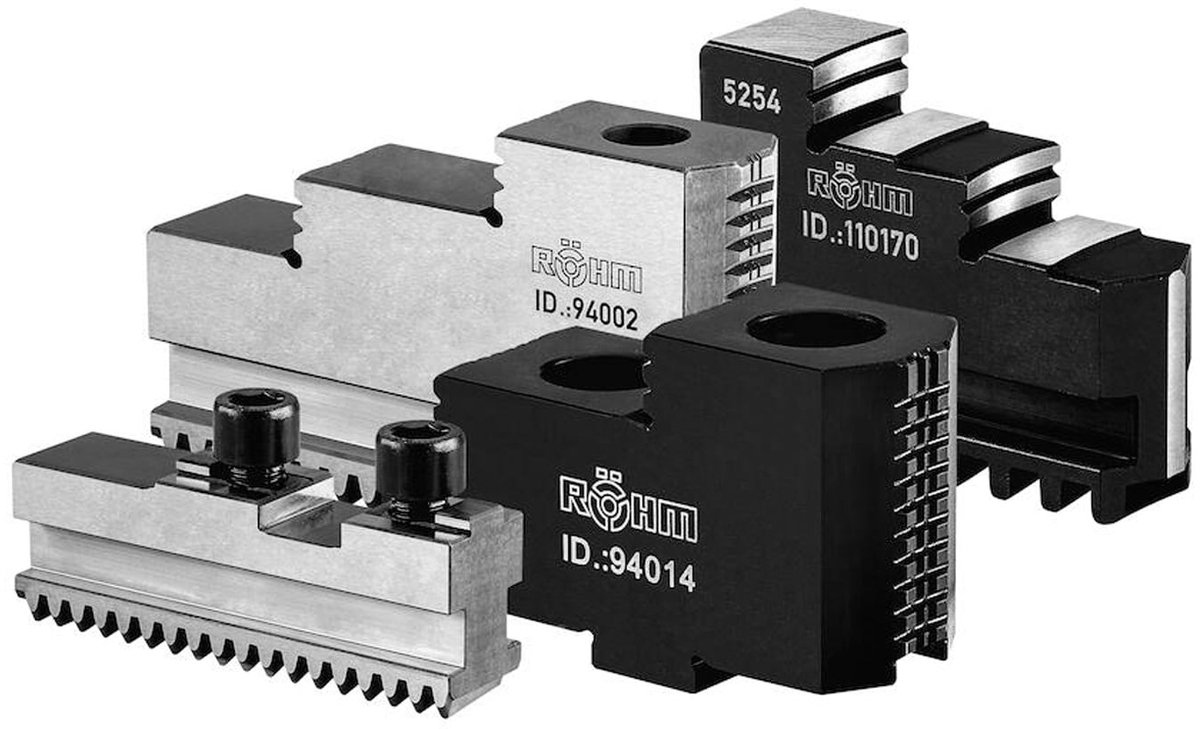 Drei-Backen-Satz voor klauwplaat DIN 6350 Gietwerk BB 125mm RÖHM