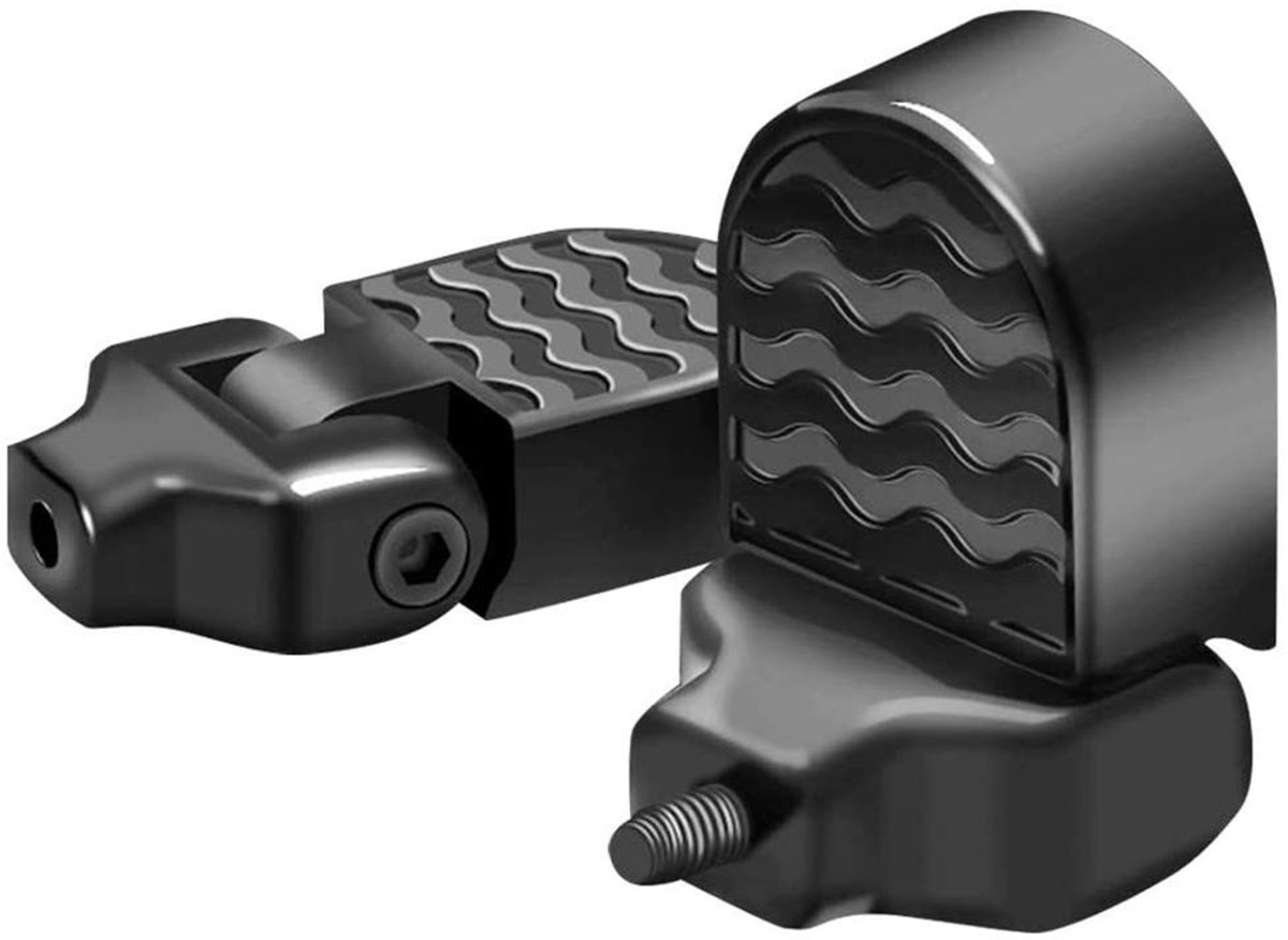 Solidchoice - 2 Stuks Fiets Voetsteunen van Aluminium voor Mountainbikes
