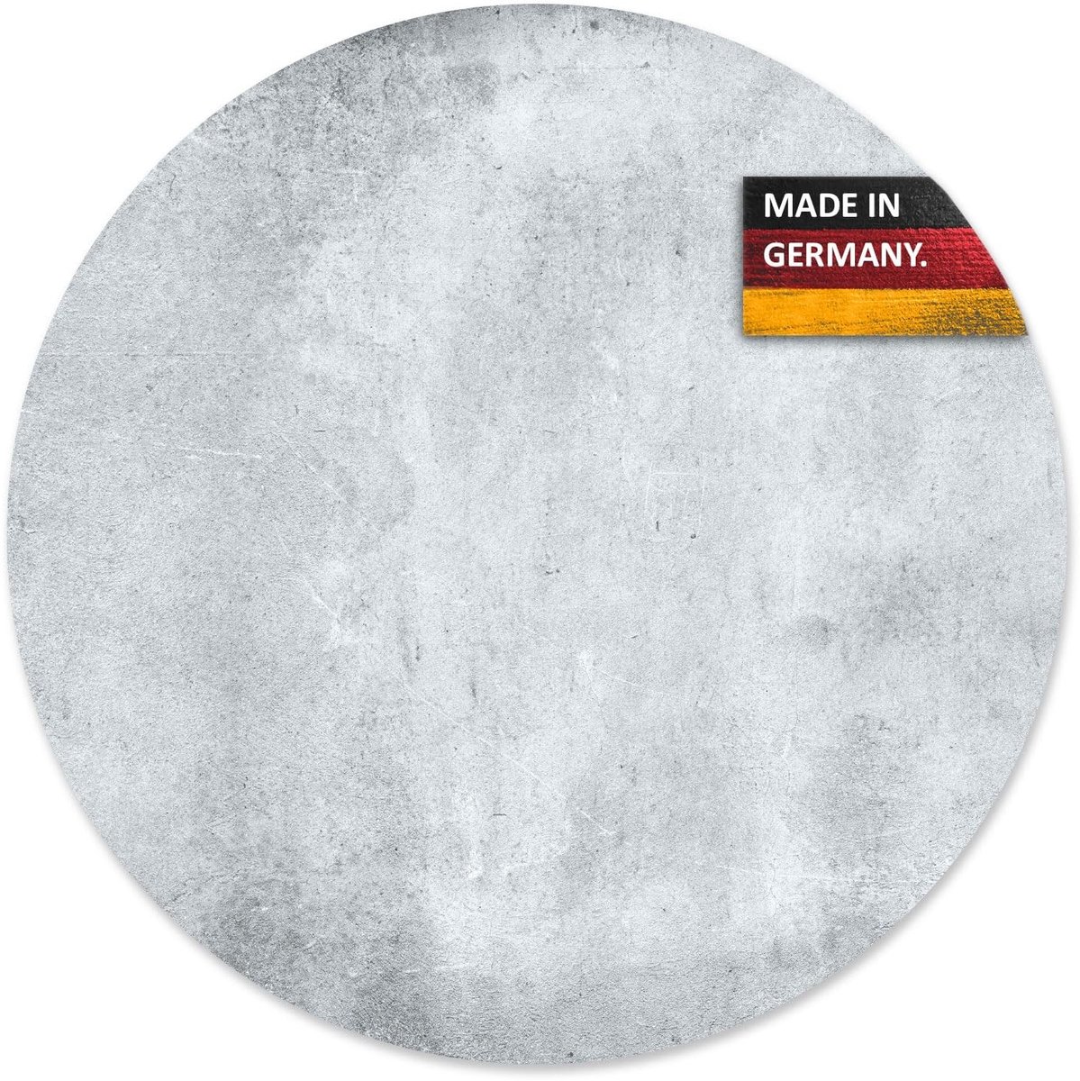 Solidchoice - Muismat Betonlook Rond - Ø 22 cm