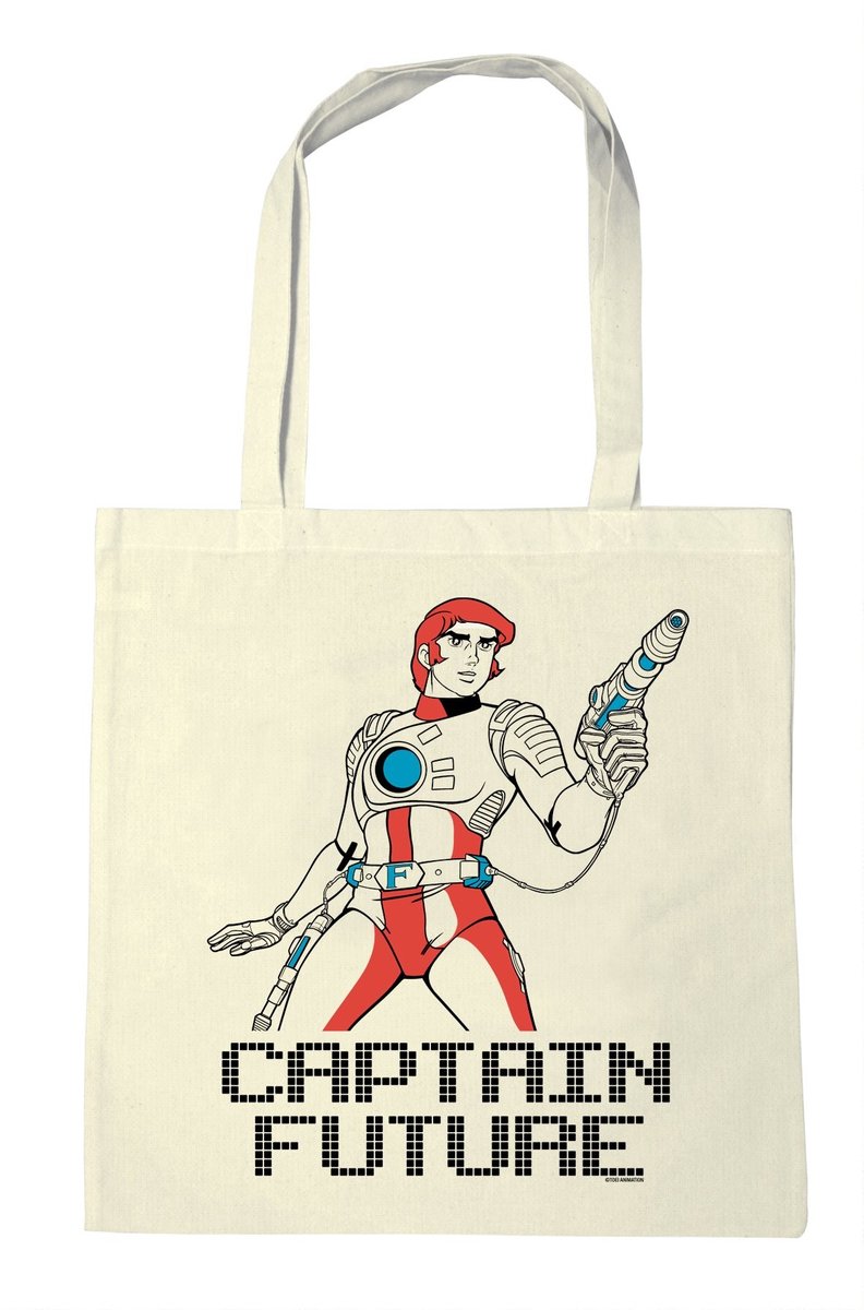 Solidchoice - Stoffen Boodschappentas met Captain Future