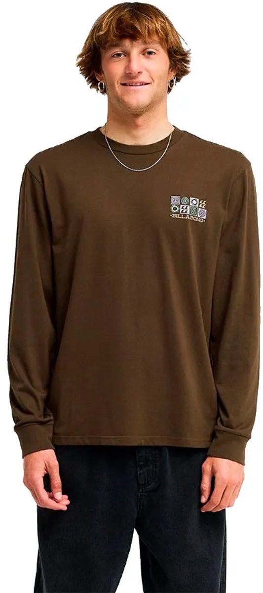 Billabong Segment Sweatshirt S Man Dark Cedar