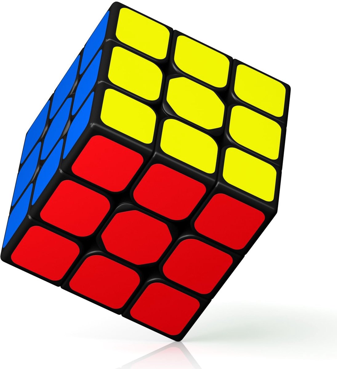 Solidchoice - 3x3 Magische Kubus Puzzel met Nieuwe Rebound Structuur