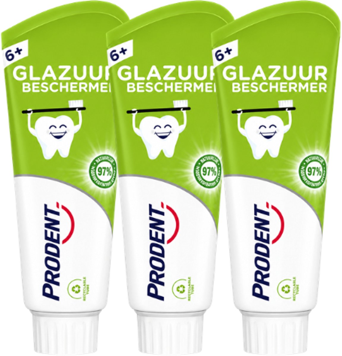 Prodent Junior 6-13 Jaar Glazuurbeschermer Tandpasta - 3 x 75 ml