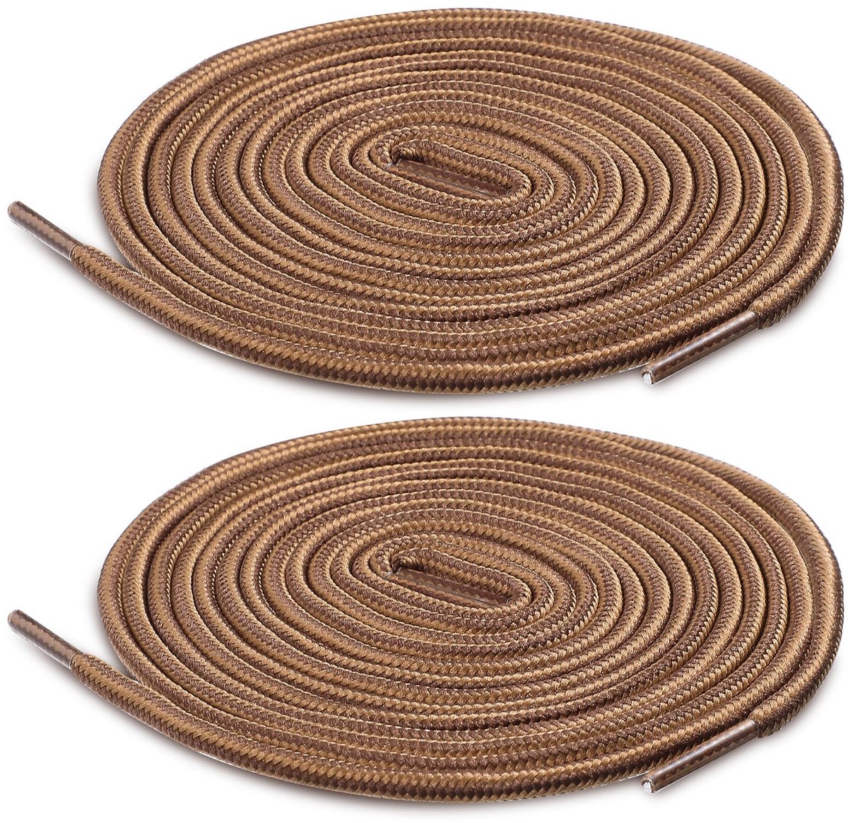 Solidchoice - 2 Paar Ronde Schoenveters voor Wandelschoenen